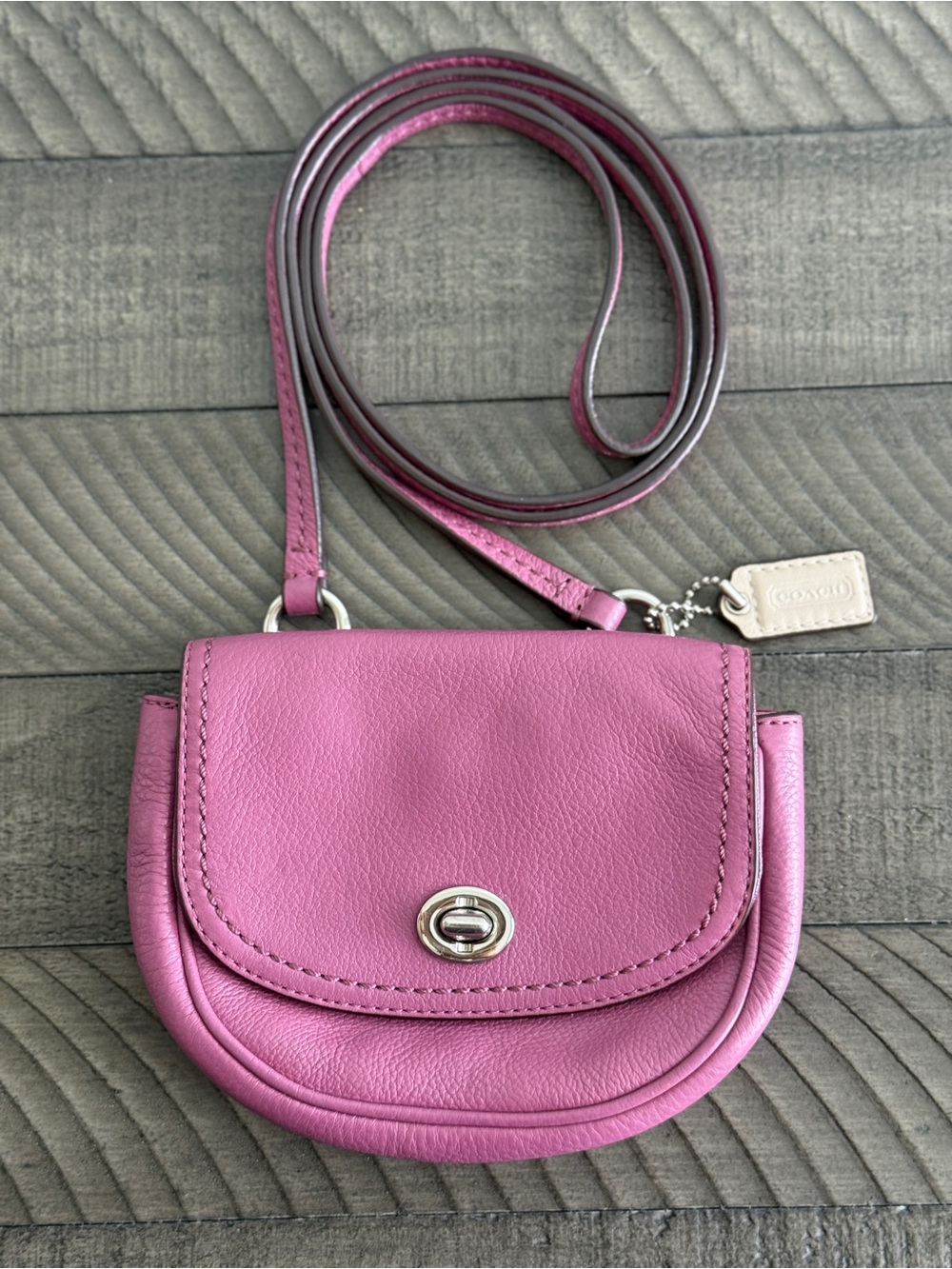 Coach Park Leather Mini Crossbody Bag